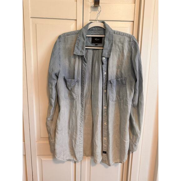 Rails Chambray Button Down Shirt Size Small - Picture 1 of 4
